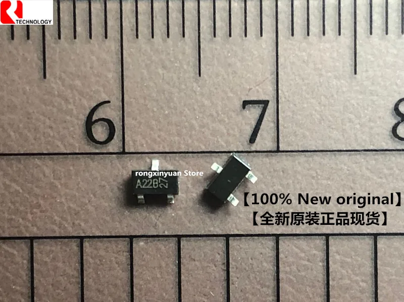 100 шт./лот AO3402 A22B SOT-23 30 В/4A в N-Channel MOSFET 100% Новый оригинальный | Электроника