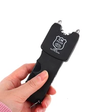 

Black Electric Shock Stick People Funny April Fool Day Person Tricky Electric Toy Flashlight Tease Friend Tricky Game