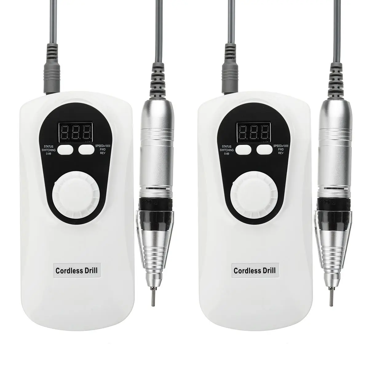 

Potable Wireless Rechargeable Nail Drill Manicure Set File Nail Pen Machine Set Kit Portable Nail Grinding Machine 30000RMP