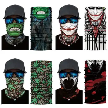 

Riding Mask Head Scarf Neckerchief Anti-Dust Keep Warm Polyester Face Mask Headband