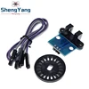 1Set HC-020K Double Speed Measuring Sensor Module with Photoelectric Encoders Kit top For arduino ► Photo 2/6