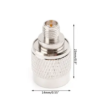 

RP-TNC Male Plug To RP-SMA Female Jack RF Connector Coaxial Converter Adapter