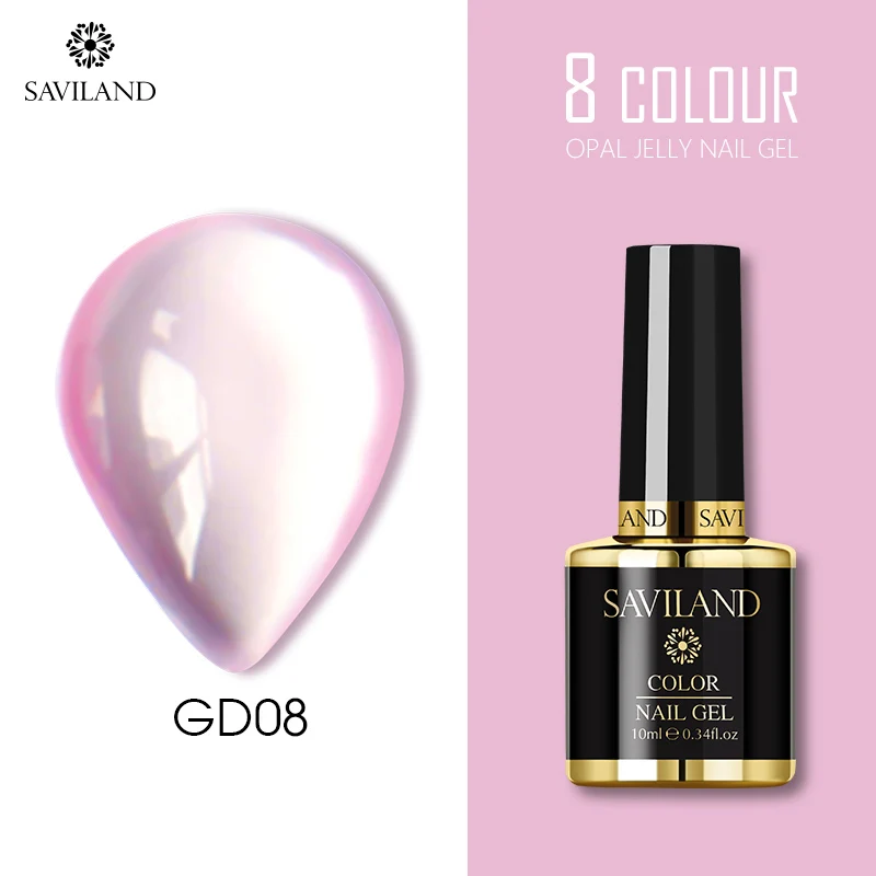 10ml GD08 Прозрачный Гель-лак для ногтей Vrenmol, Опаловый Желейный Гель-лак, прозрачный молочно-белый белковый УФ-гель, Полупостоянный Гель-лак - Цвет: 10ml GD08