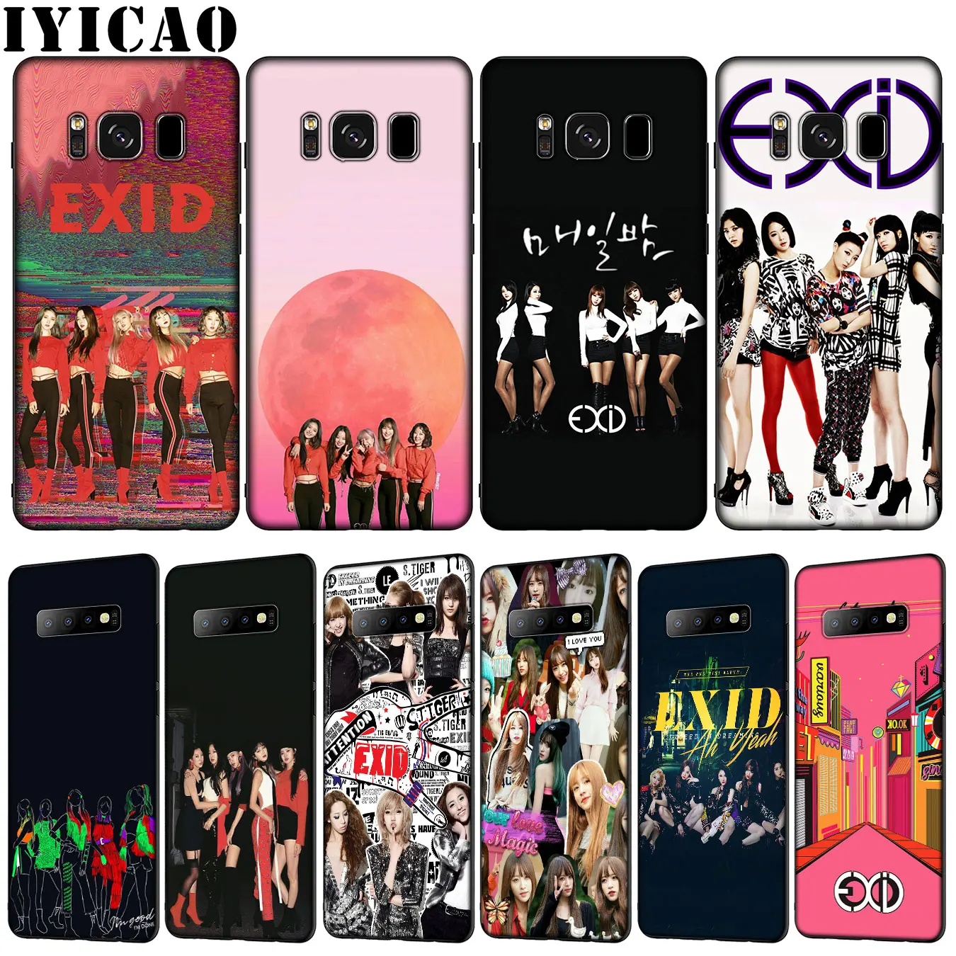EXID Exceed In Dreaming kpop Soft TPU Silicone Phone Case for Samsung Galaxy S20 Ultra S10 Lite S9 S8 Plus S6 S7 Edge S10e |