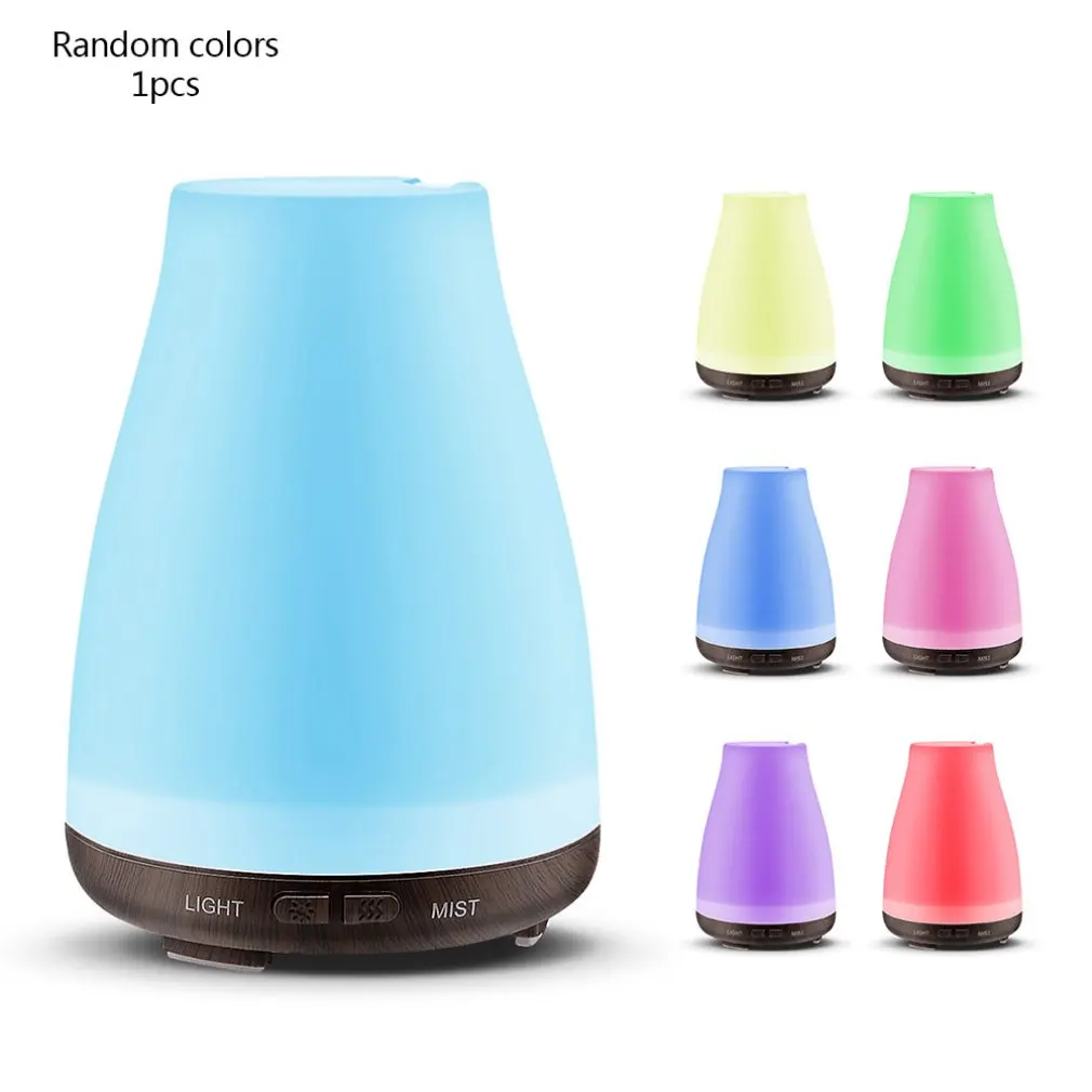 

100ML Colorful Light Portable Size Home Office Aroma Essential Oil Diffuser Ultrasonic USB Rechargeable Mist Humidifier