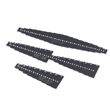 Lychee повседневные часы ремешок набор правило швейный Узор Акриловый кожаный шаблон DIY ручной работы кожевенное ремесло поставки