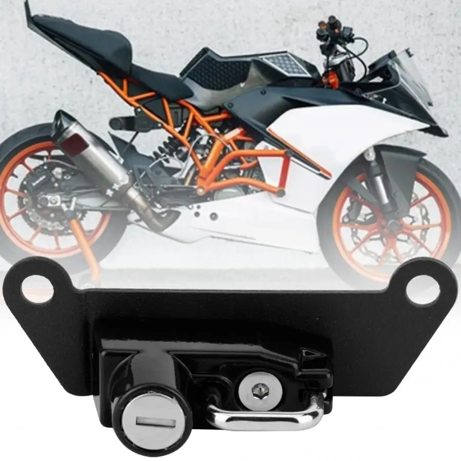 Мотоциклетный Противоугонный шлем замок подходит для KTM RC125 RC390 RC250 прочный антикоррозийный Шлем Замок различные цвета на выбор