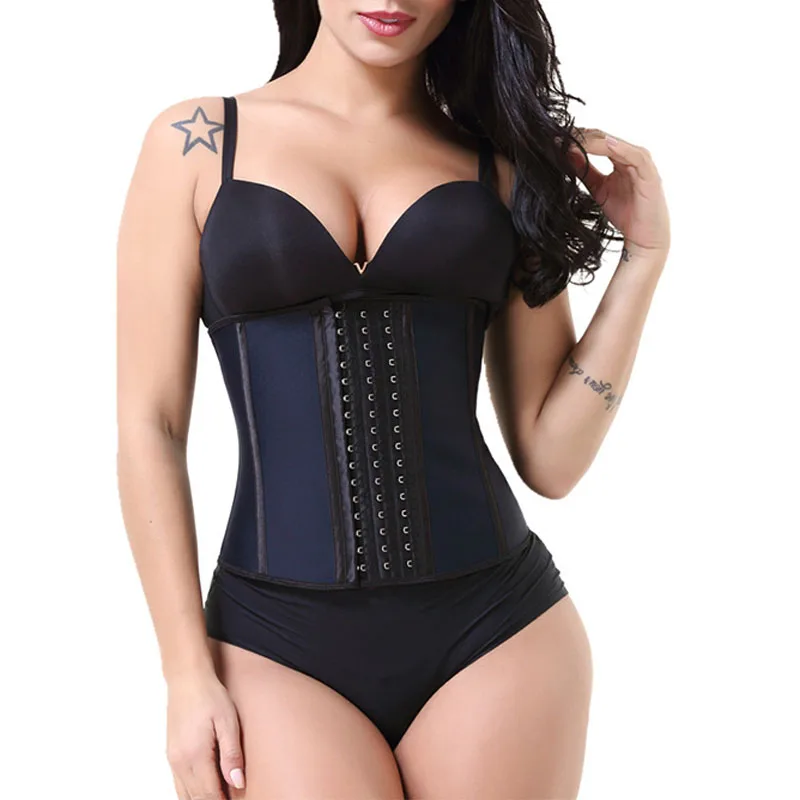 

Waist Trainer Corset 9 Steel Bone Shapewear Body Shapers Corset Slimming Belt Waist Shaper Cinta Modeladora