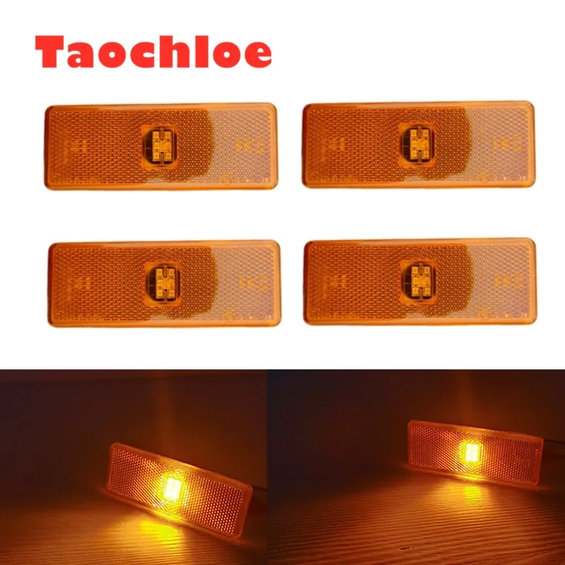 4pcs24VLEDForBenzMercedestrucksidemarkersforActrosSide
