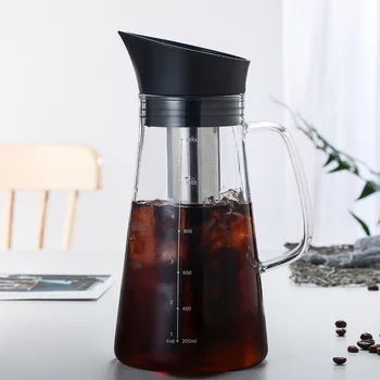 

Resistant Glass Coffee Maker Coffee Pot Espresso Coffe Machine With Stainless Steel Filter Pot tea pot