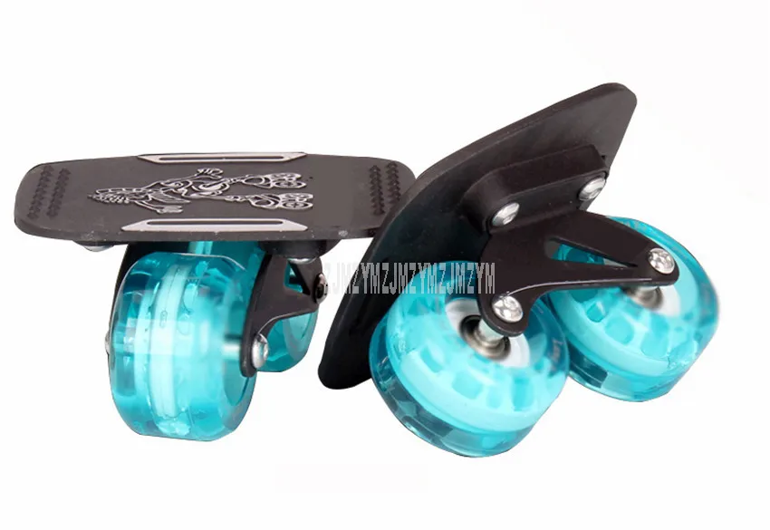 Маленький мини Дрифт доска два колеса PU алюминиевый сплав Сплит Скейтборд PU колесо для роликовых дорог Дрифт скейтборд скейтборды Спорт