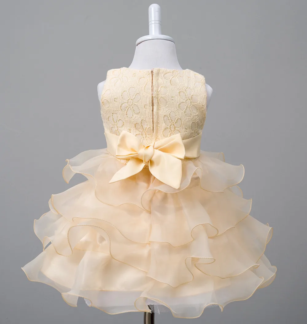 Summer New Products Foreign Trade Hot Selling Top Grade Princess Children Shirt Wedding Flower Boys/Flower Girls Gauze Girls Dre