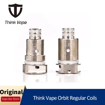 

Think Vape 5pcs Orbit Coil 1.2ohm Regular Replacement Coil for Thinkvape Orbit Pod Vape Kit E Cigarette Accessories Vape Core