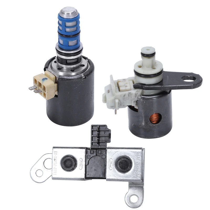

4R70W 4R75W For Ford F150 3Pc.Solenoid Set Shift / Epc / Tcc 2005-08 New (99129)