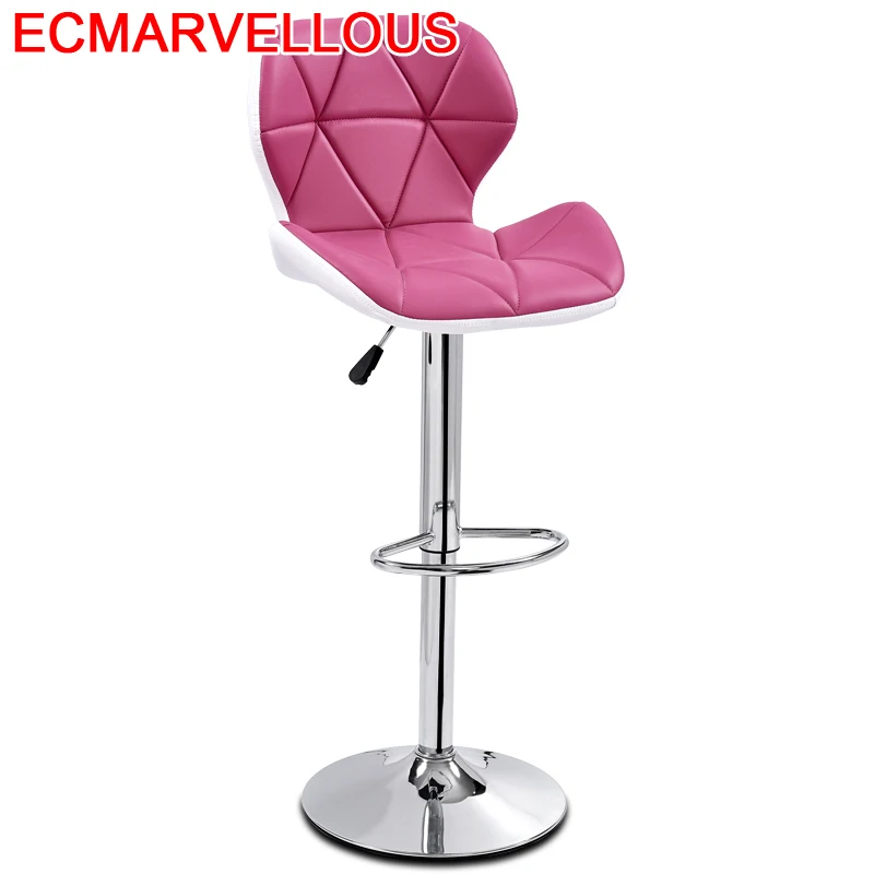 Promo Stoelen Sgabello Bancos Moderno Taburete La Barra Sedie Ikayaa Table Leather Silla Tabouret De Moderne Cadeira Bar Chair