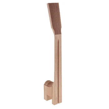 

Okoume Guitar Neck Paddle Head DIY Guitar Headstock For Learning