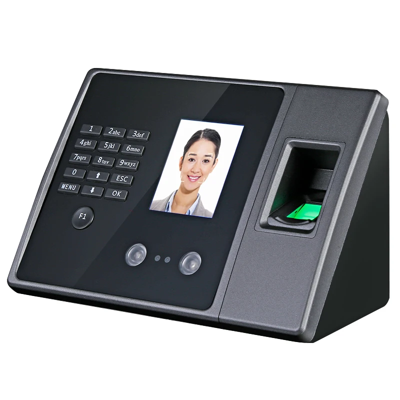 New arrival ! Face & Fingerprint Time attendance device recorder TCP/IP Ethernet software working FA20