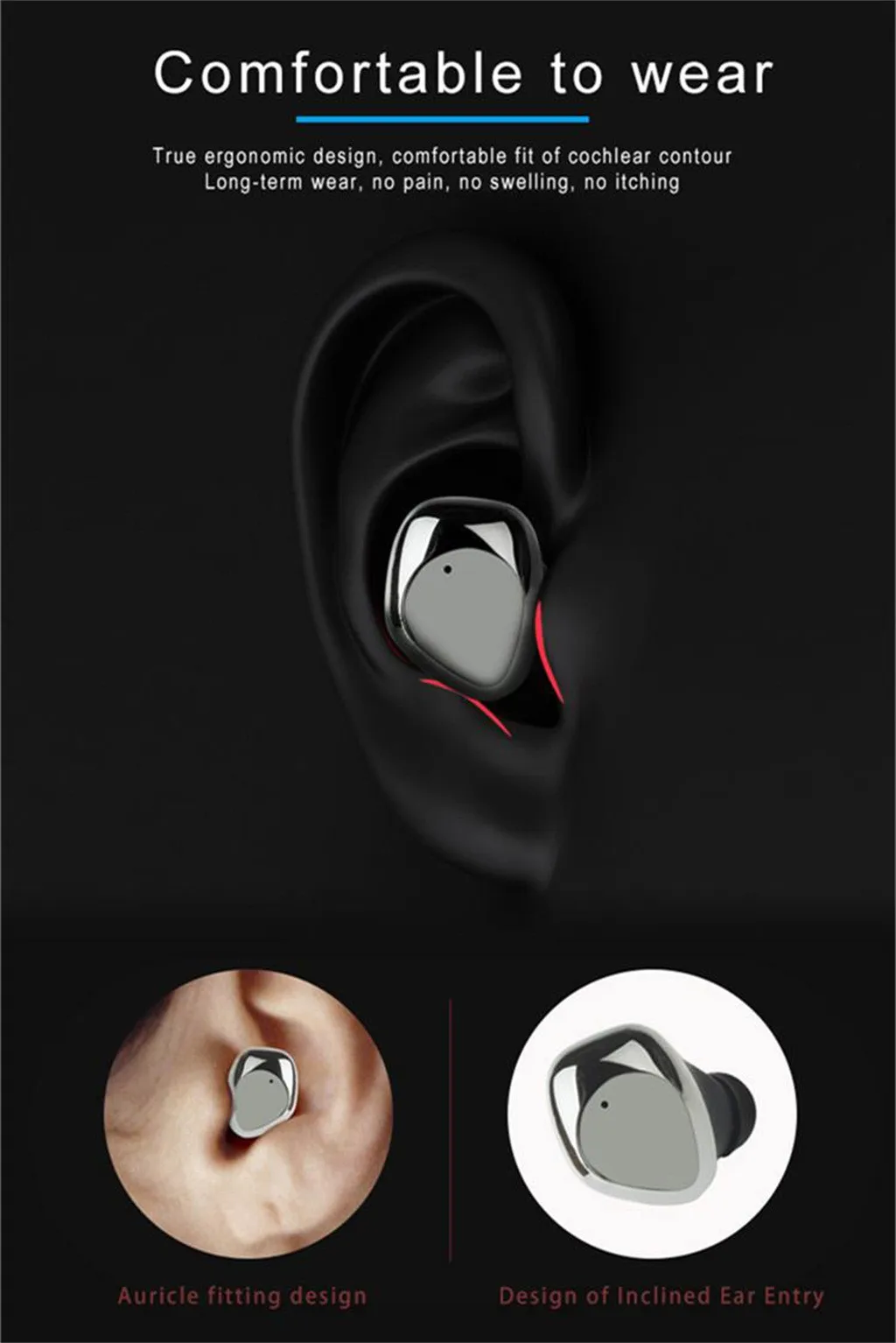 X26 TWS bluetooth 5.0 True Wireless Earbuds Smart IPX7 Waterproof Stereo Hifi Earphone With Charging Case 2019