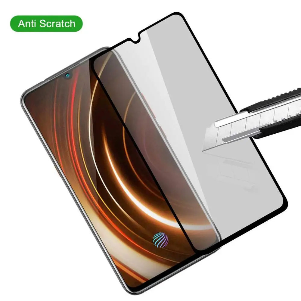 Полное покрытие закаленное стекло для OPPO Realme 1 2 5 3 Pro C1 антишпионское Защитное