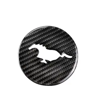 

Airspeed Carbon Fiber Steering Wheel Emblem for Ford Mustang Car Stickers