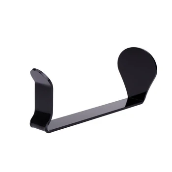 

Rack Durable Universal Desk Black Stand Stable Display Bracket Headset Hanger Acrylic Earphone Holder C Shape Mount
