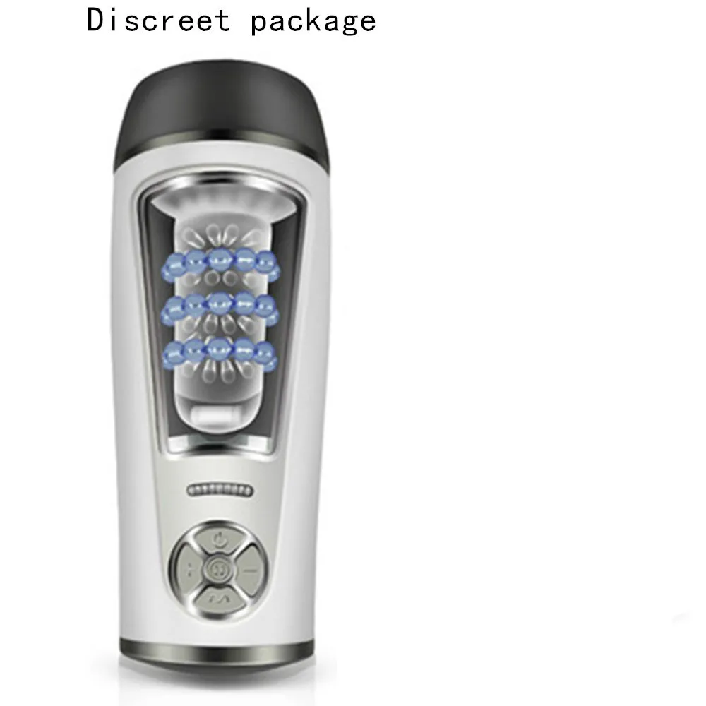 Automatic Rotation and Telescopic Male Masturbator Multi-frequency Sucker Dildo Vibrator Penis Massager Trainer Car ornament | Автомобили