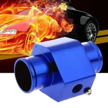 1* Автомобильный водяной соединительный шланг радиатора датчик температуры датчик адаптер алюминиевый