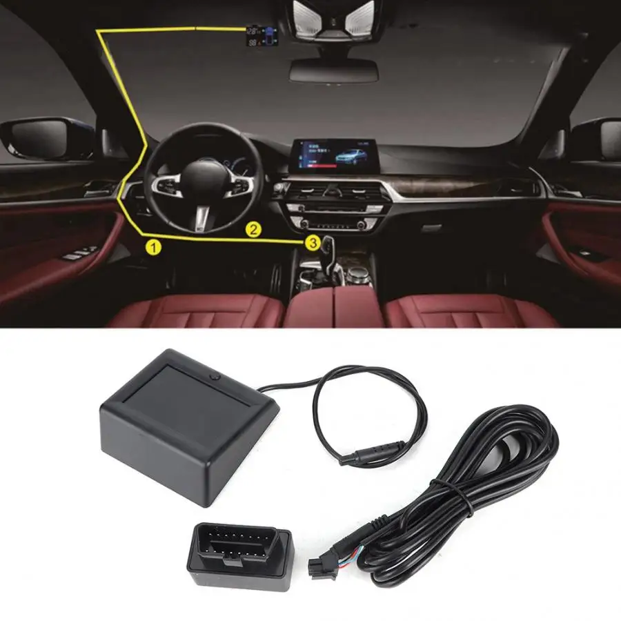 3-дюймовый ЖК-дисплей Экран машина OBD шин безопасности Предупреждение Системы шины Давление мониторинга