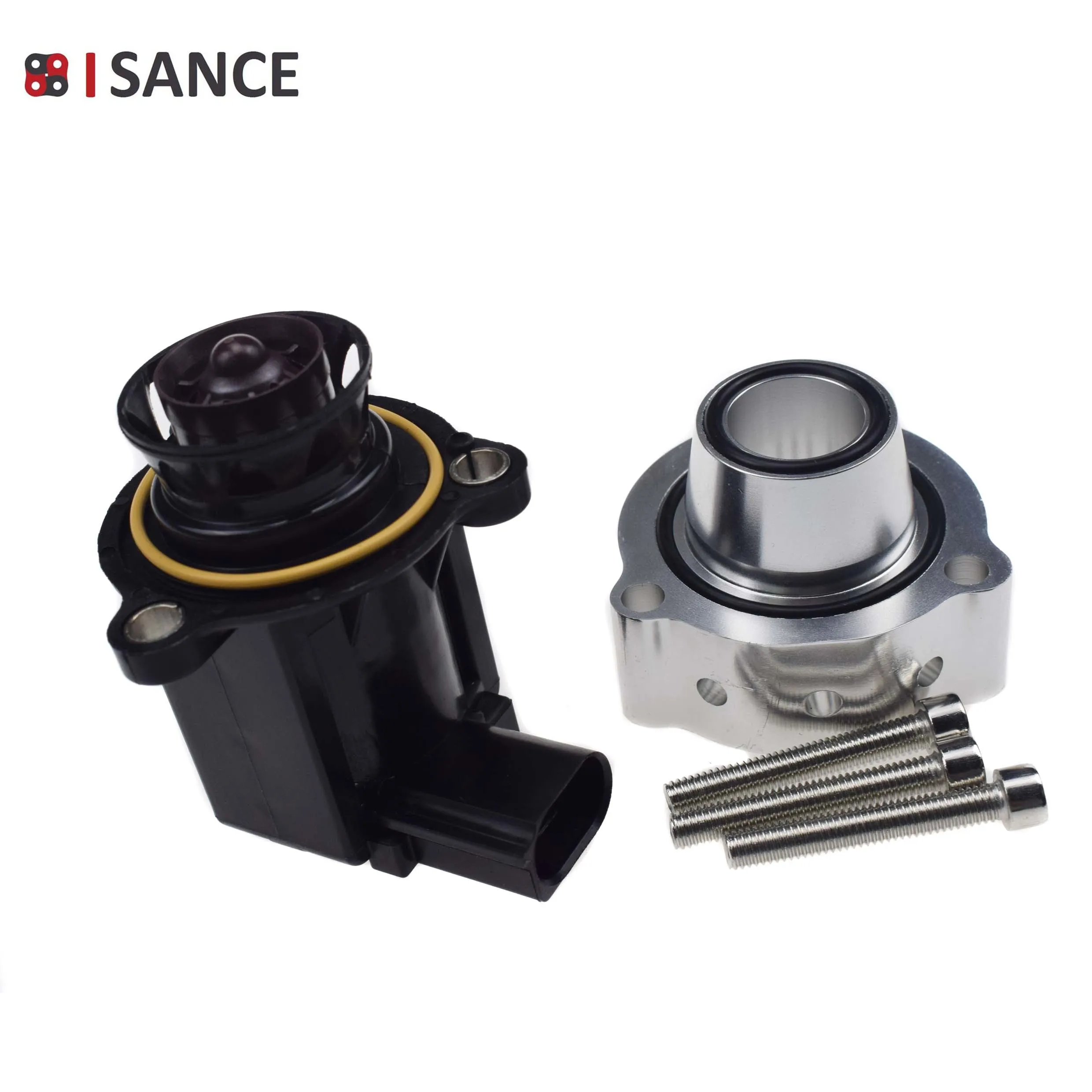 Diverter Spacer Turbocharger Cut Off Bypass Valve For Audi A3 A4 A5 & VW CC Tiguan Passat Jetta Golf GTI Eos CC 2.0T TSI FSI