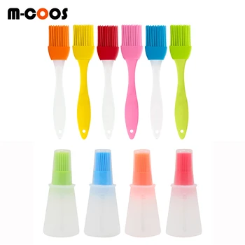 Barbecue Silicone Oil Brush Grill Tool Pastry Cookie Kitchen Cook Brush with Handle Baking BBQ Tools for BBQ Kitchen Accessories 1