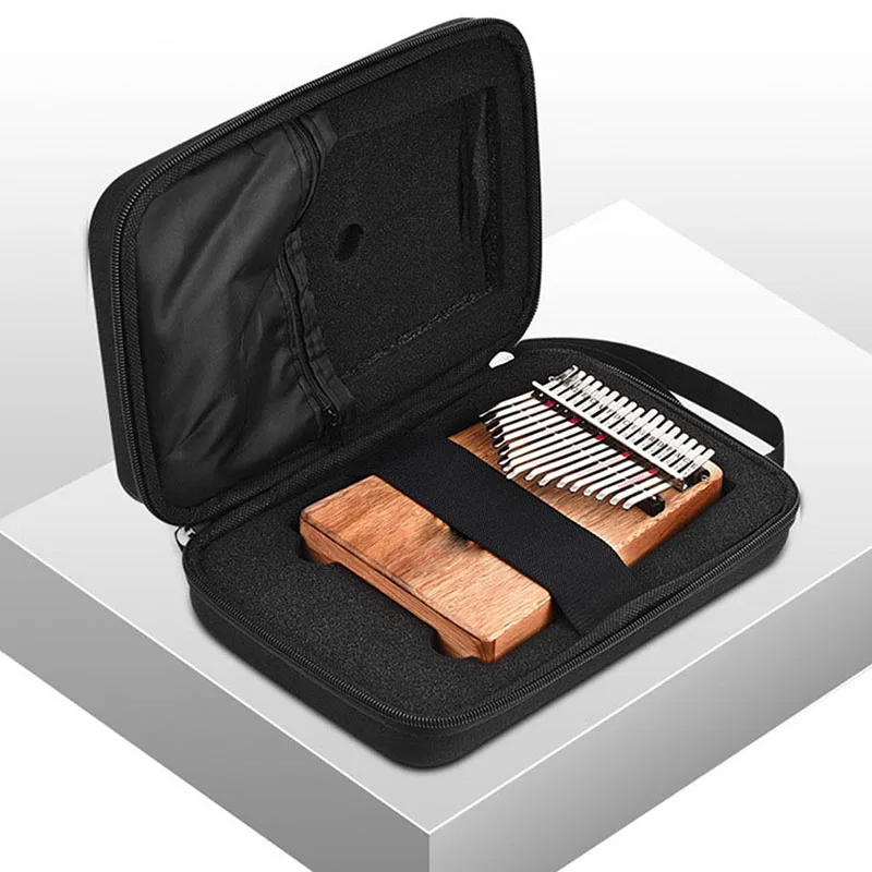 New 23*17*8cm Waterproof Shockproof EVA Plate Thumb Piano Universal Piano Bag Kalimba Storage Case M