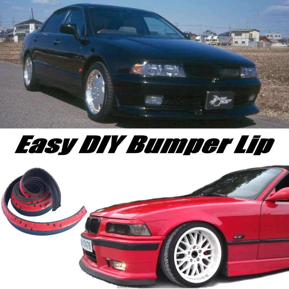 Дефлектор губ для бампера NOVOVISU дефлектор Mitsubishi Diamante / Magna Verada Sigma V3000 VR-X Front Body Kit Strip