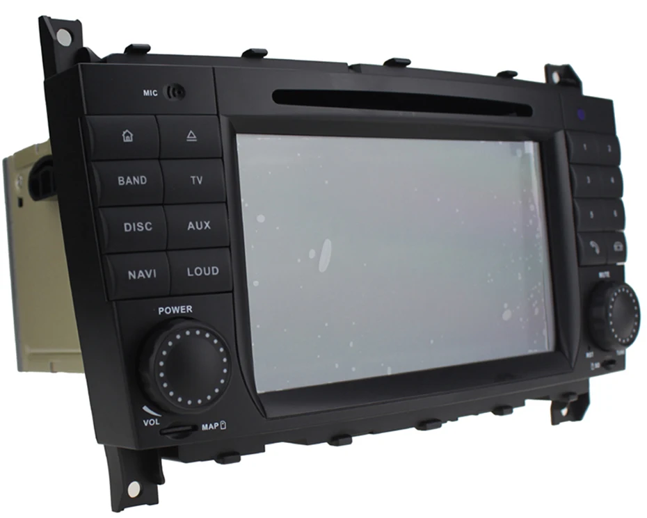 Ips PX6 шестиядерный DSP Android 9,0 автомобильный dvd-плеер для Mercedes Benz C-Class W203 2004-2007 Авторадио Стерео gps навигация RDS BT