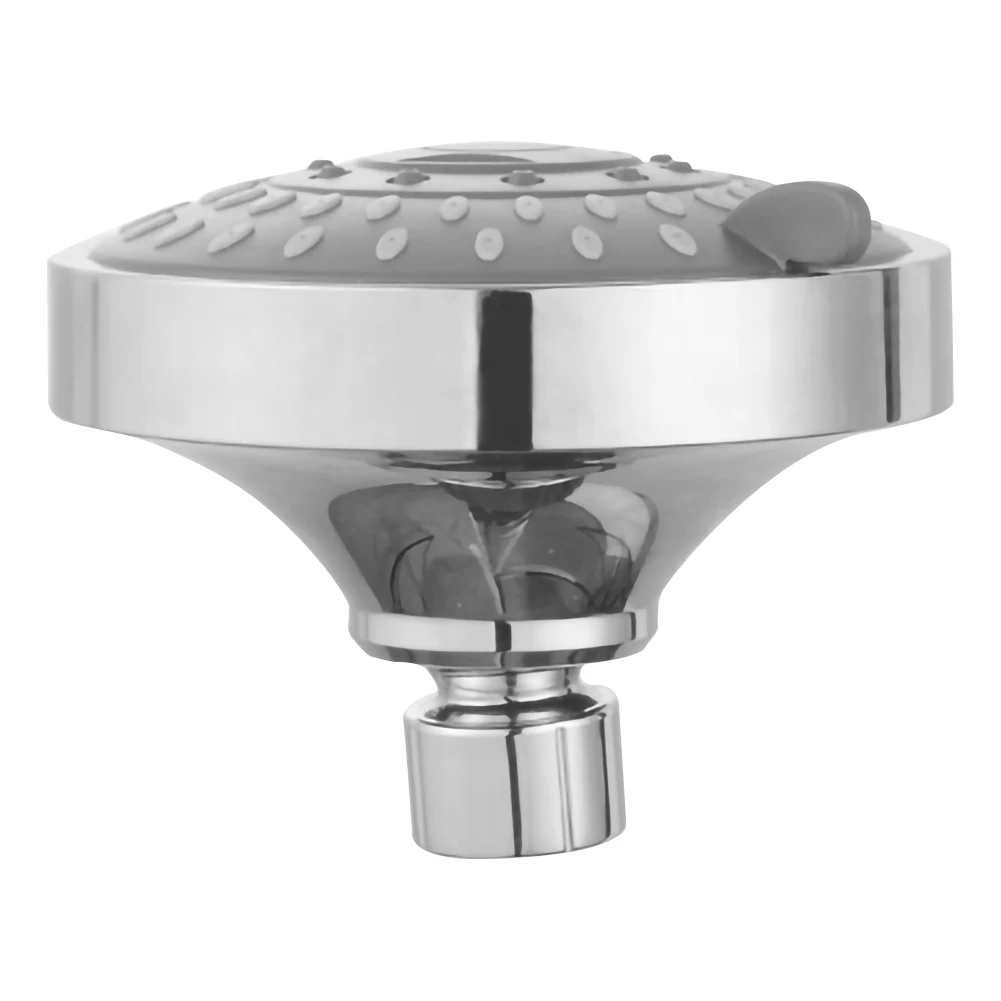 Насадка для душа из АБС пластика 5 режимов большая круглая хромированная насадка