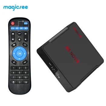 

Magicsee N5 Nova Android Tv Box RK3318 Quad-core 64-bit 2.4G 5G WIFI Bluetooth 4.0 USB3.0 LAN 100M 4K HD Google Play Set Top Box