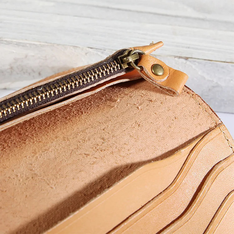 New Handmade Head Wallet Long Wallet Women's Hand Bag