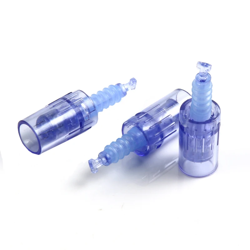 Auto bayonet microneedling cartridge 9pin/36pin/42pin micro needling nano A6 needle cartridges for derma pen machine