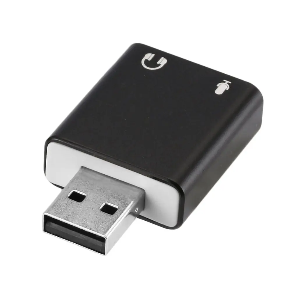 Hifi Magic Voice 7,1 CH USB аудио адаптер с 3,5 мм динамиком для наушников и микрофона, совместимый с Windows, Mac