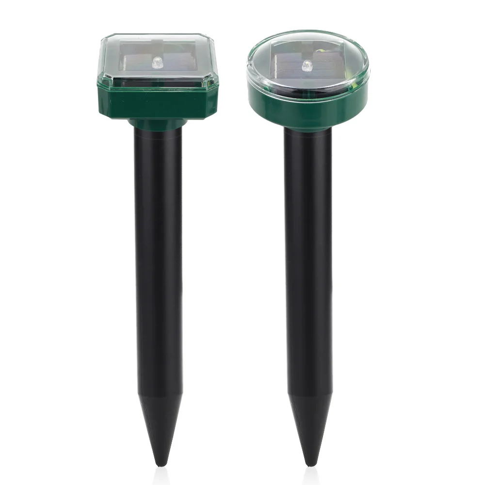 Eco Friendly Electronic Rodent Control Square Insect Outdoor Solar Energy Animal Pattern Gopher Pest Repeller Garden Yard