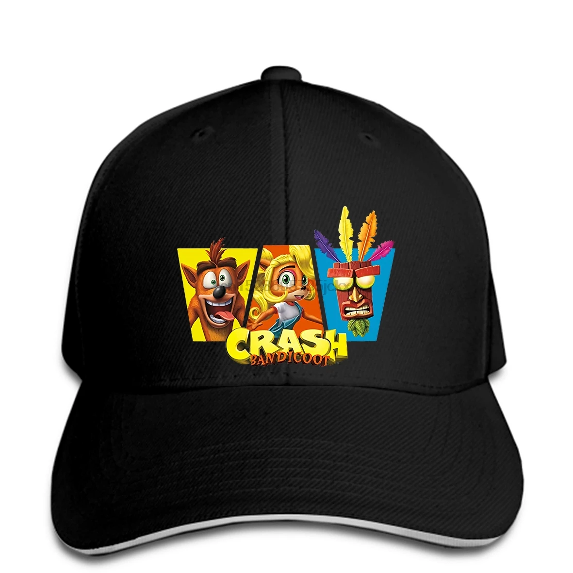 Crash Bandicoot трио бейсбольная Кепка бейсбольная кепка мужская бейсболка snapback Кепка