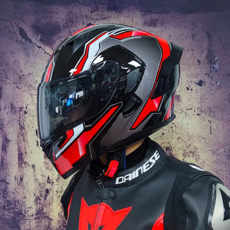 2021 Casco Moto Flip Up Uomo Donna Casco Moto Casco Integrale Modulare Moto Motocross Moto Casco Moto Per Adulto