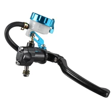 Pouvoir синий 7/" Мотоцикл ATV Байк Гидравлический Главный цилиндр тормозной насос Высокая производительность