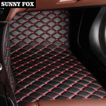 

Car floor mats for Nissan altima Rouge Murano Sentra Sylphy versa Tiida Waterproof leather carpet liners