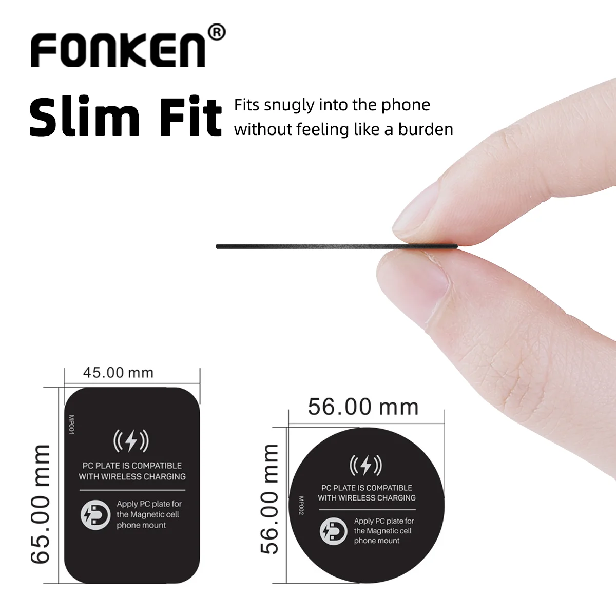 Acheter FONKEN support de téléphone magnétique universel support mural à  aimant puissant support de montage de Navigation de voiture