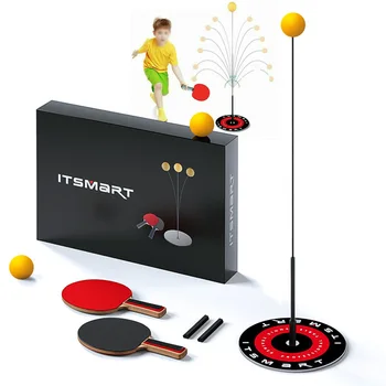 

1.1m Rebound Robot Table Tennis Trainer Equipment With Paddles Single / Double High Quality Materials