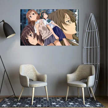 

[Self-Adhesive] 3D Toaru Majutsu No Index 211 Japan Anime Wall Stickers Mural Decal Wall Murals AJ WALLPAPER Belly