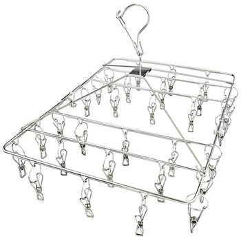 

Clothes Drying Rack for Laundry,Clothes Racks for Hanging Clothes,Laundry Drying Rack for Underwear,Bra,Baby 30 Clips