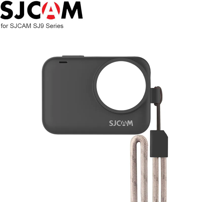 SJCAM SJ9 серии Силиконовый защитный чехол сo шнуром для SJ9 Strike/sj9 Max 4K Аксессуары для экшн-камеры