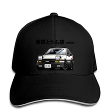 Бейсбольная кепка 8563-WH Initial D Tofu JDM Car Camber Racing Japanese GymMens бейсболки