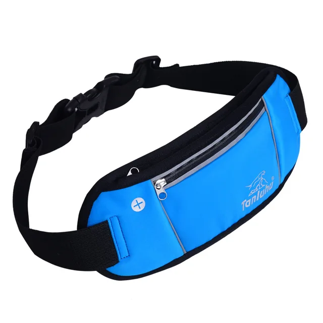 US $4.84 Waterproof Running Waist Bag Sports Jogging Outdoor Portable Portable Sport Fitness Women Men Belt 